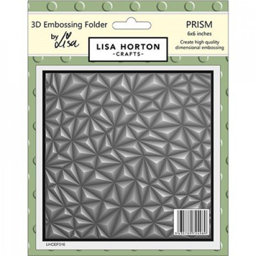 Prism - Embossing Folder by lisa horton crafts LHCEF016